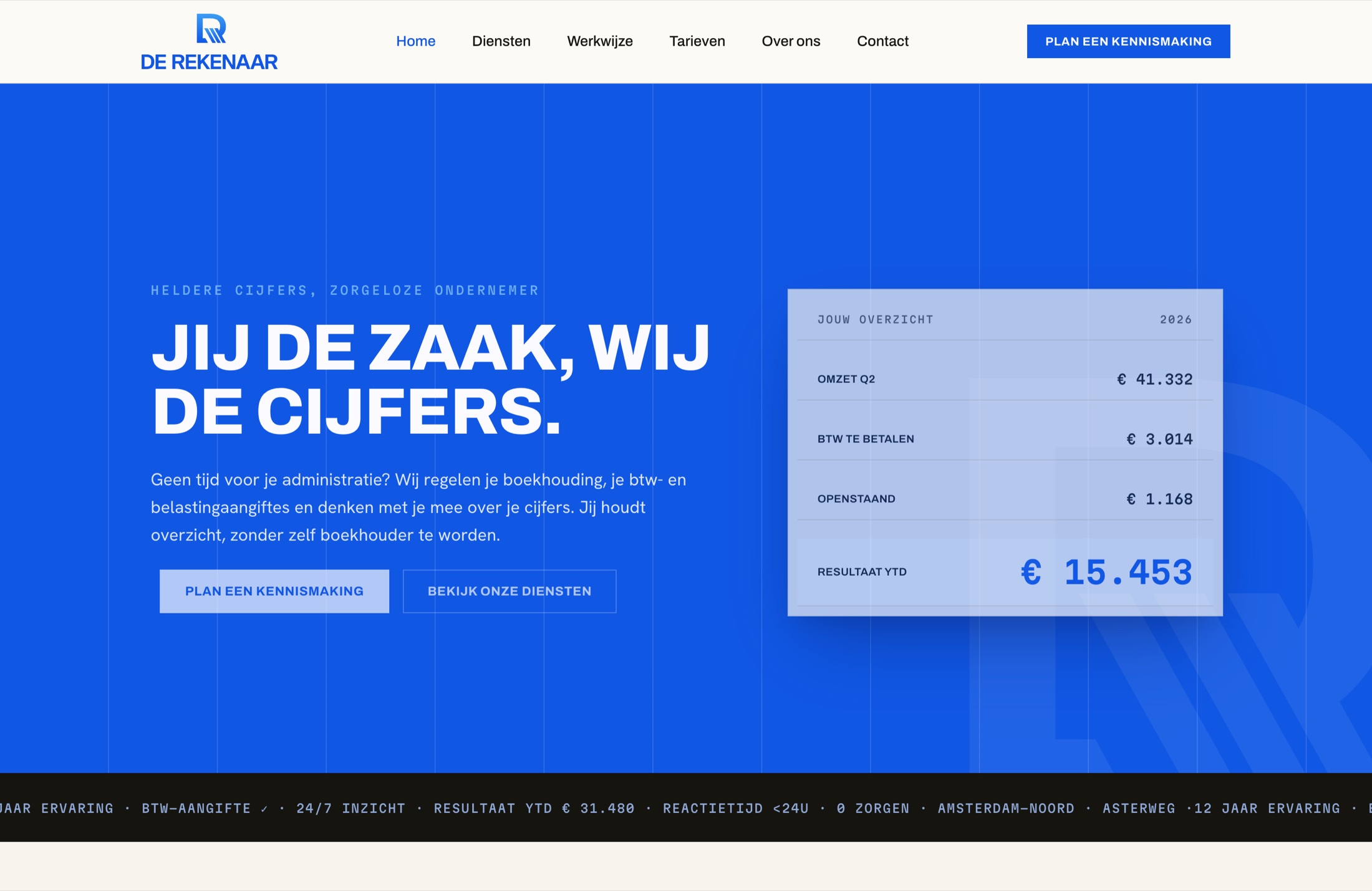 De Rekenaar homepage